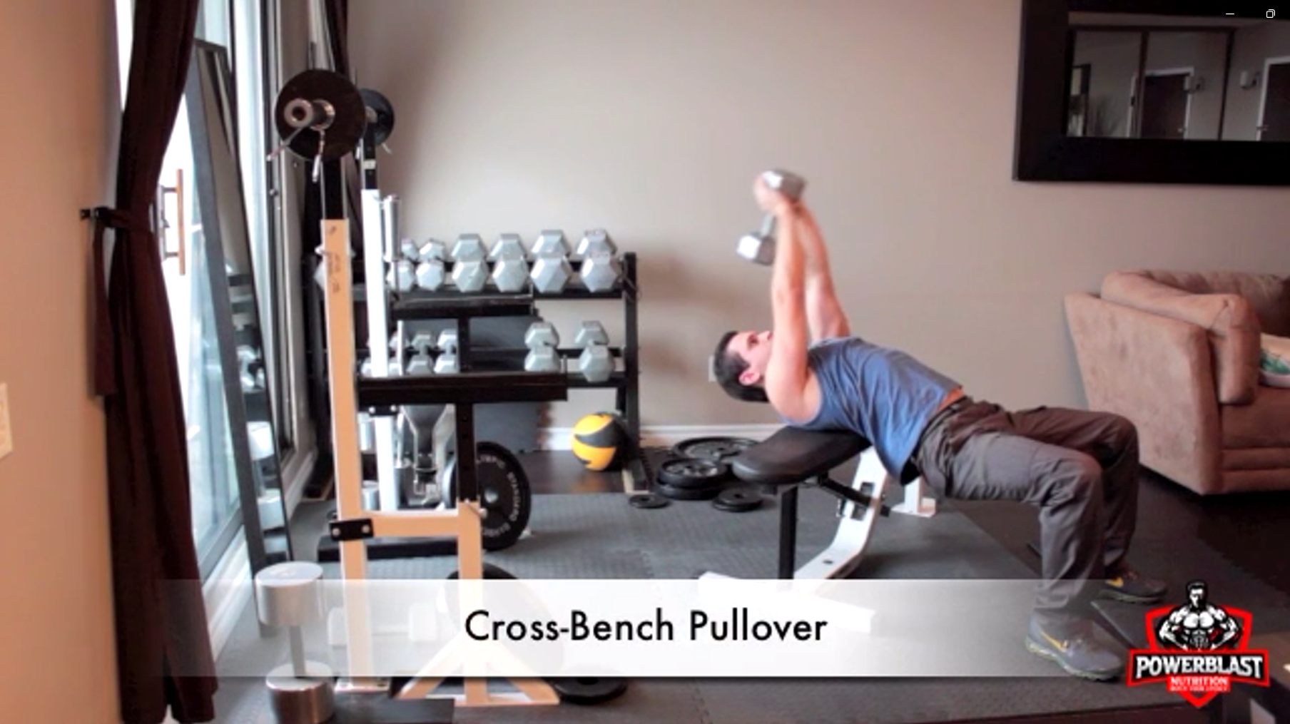 Cross-Bench Pullover – Chest & Lats Workout